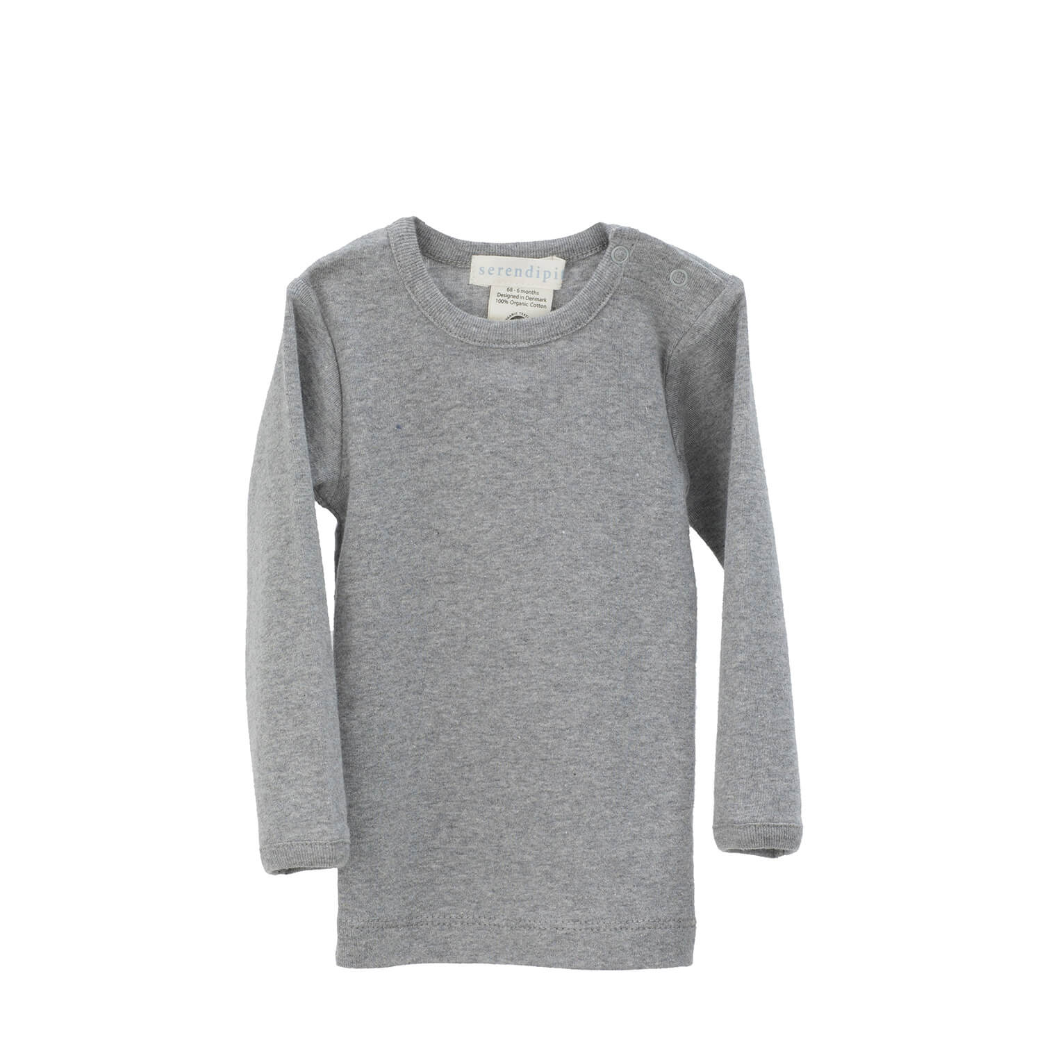 Serendipity | Baby tee, grey